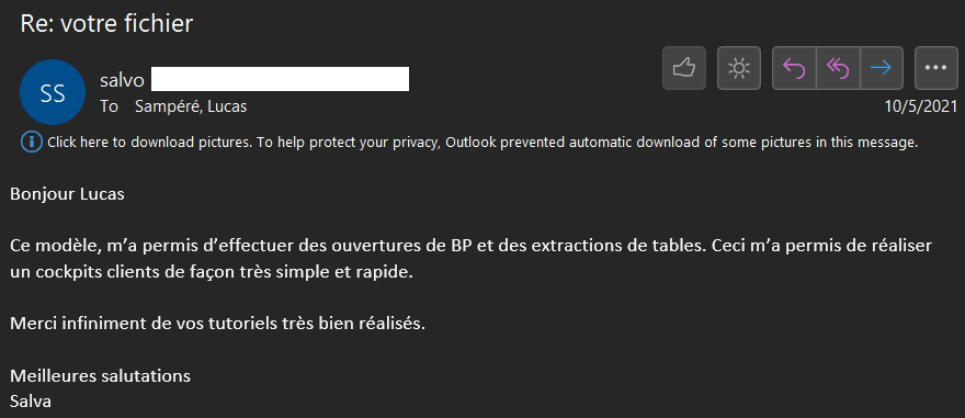 Témoignage de Salvo