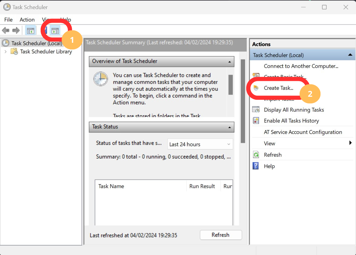 Planificateur de tâches